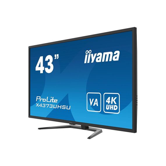 43" (42.5" viewable) - 3840 x 2160 4K @ 60 Hz - VA | X4373UHSU-B1