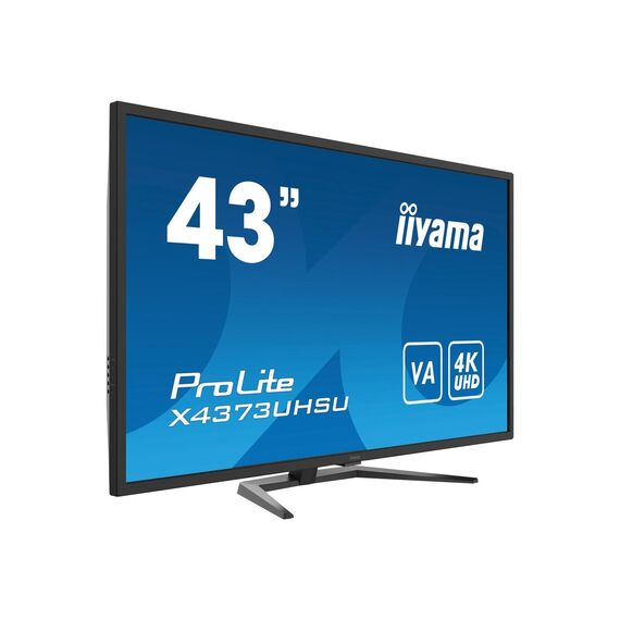 43" (42.5" viewable) - 3840 x 2160 4K @ 60 Hz - VA | X4373UHSU-B1