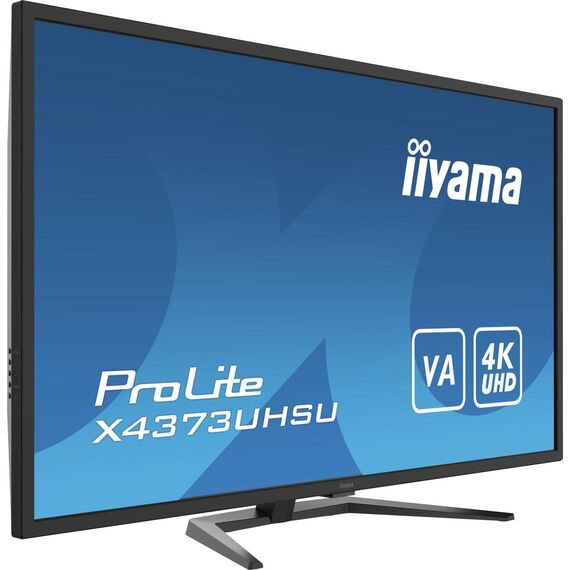 43" (42.5" viewable) - 3840 x 2160 4K @ 60 Hz - VA | X4373UHSU-B1