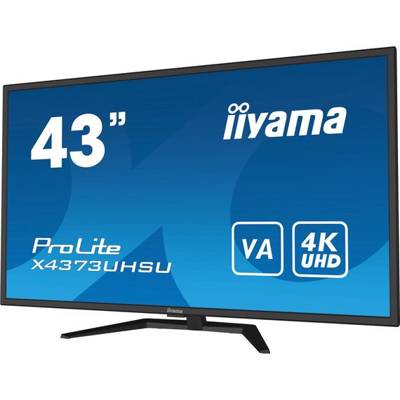 43" (42.5" viewable) - 3840 x 2160 4K @ 60 Hz - VA | X4373UHSU-B1
