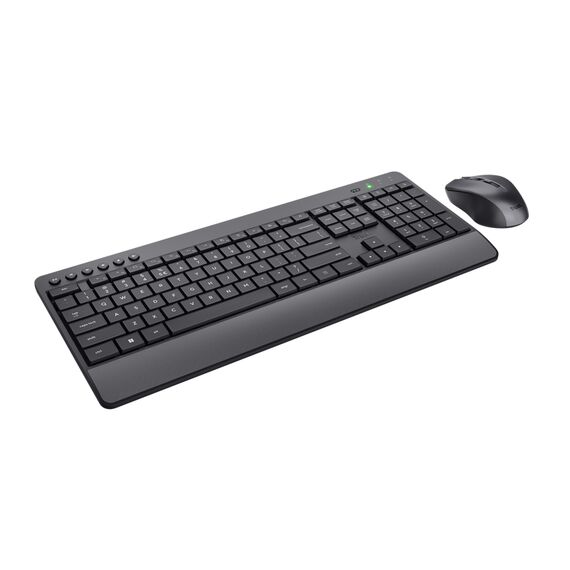 Trust Trezo Comfort - Keyboard and mouse set - wireless - | 24533