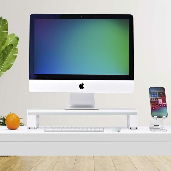 StarTech.com Ergonomic Monitor Riser Stand, | 1MFSW-MONITOR-RISER