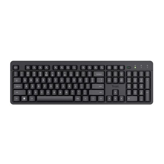 Trust Ody II, Full-size (100%), Wireless, RF Wireless, Me | 25014