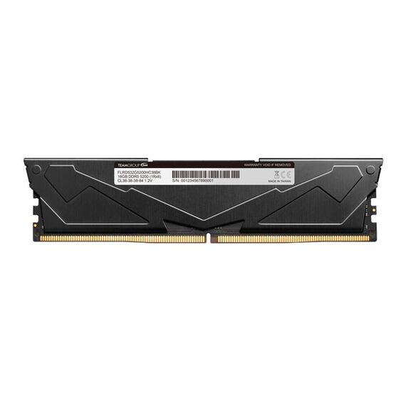Team Group T-FORCE VULCAN FLBD516G6000HC3001, 16 GB, 1 x 16 GB, D