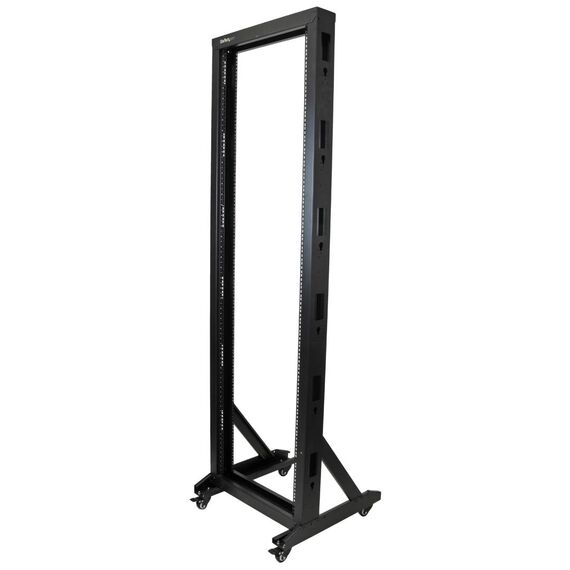 StarTech.com 42U Mobile Open Frame Network Rack wit | 2POSTRACK42