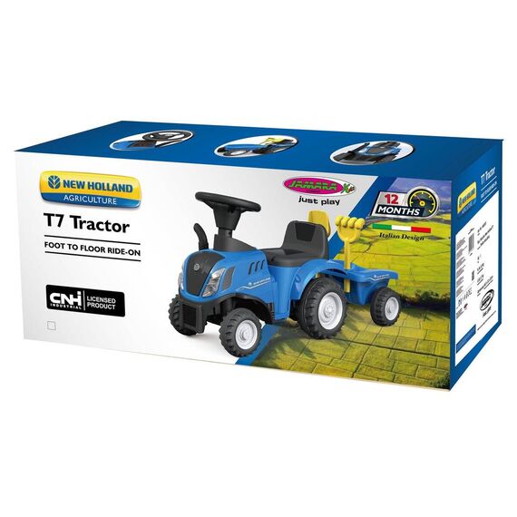 Jamara New Holland T7 Tractor, 1 yr(s), 4 wheel(s), Blac | 460355