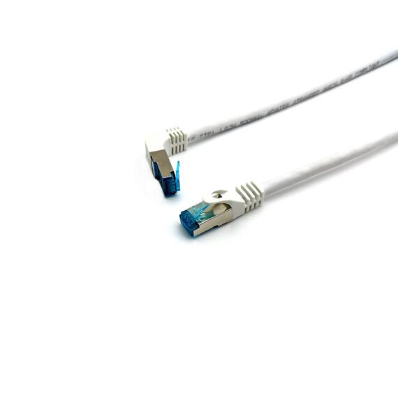 equip - Patch cable - RJ-45 (M) angled to RJ-45 (M) stra | 605807
