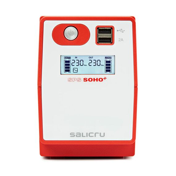 SALICRU SPS SOHO+ SPS 650 SOHO+ IEC - UPS - AC 230  | 647CA000008