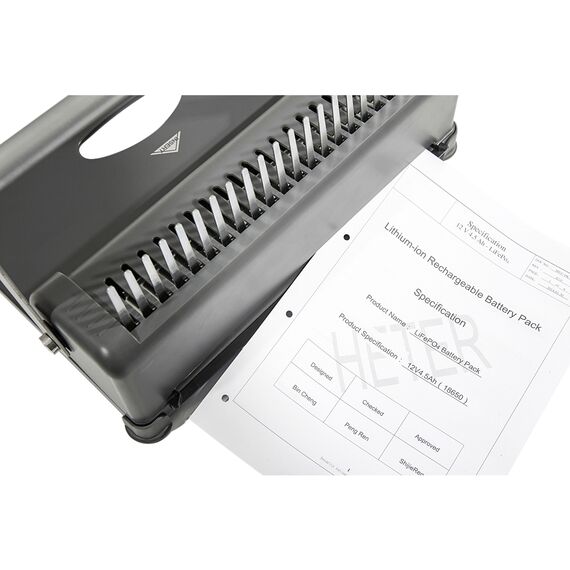 GENIE CB-850 - Binding machine - spiral - punching 12 she | 12440