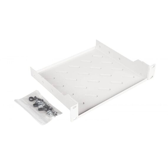 EQUIP FIXED SHELF 10', 1U, 200MM, GREY 1U EZFS10120G