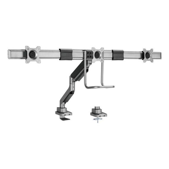 Equip 17"-27" Triple Monitor Desk Mount Bracket  650162