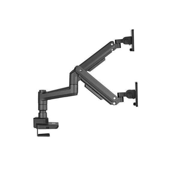 Equip 17"-35" Heavy-Duty Dual Monitor Desk Mount Bracket, Black 650182