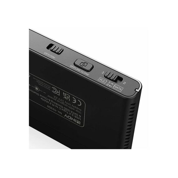 Lindy HDD SSD docking station 2.5, 3.5, M.2 SATA 6Gbs 43359
