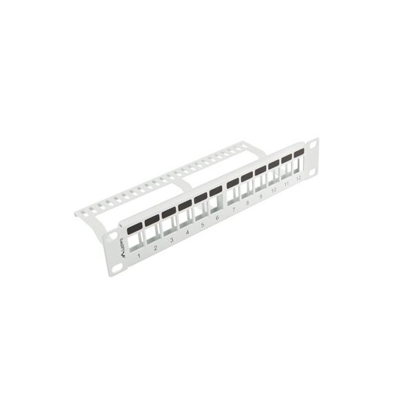 Lanberg PPKS-9112-S / 1U / Grey / Metal