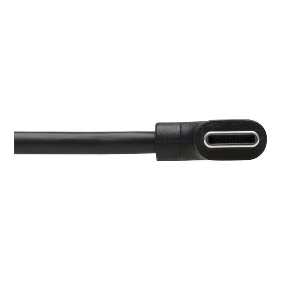 USB cable - 24 pin USB-C (M) right-angled to 24 p | U040-01M-C-RA