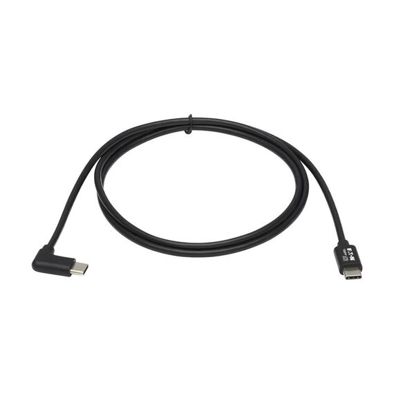 USB cable - 24 pin USB-C (M) right-angled to 24 p | U040-01M-C-RA