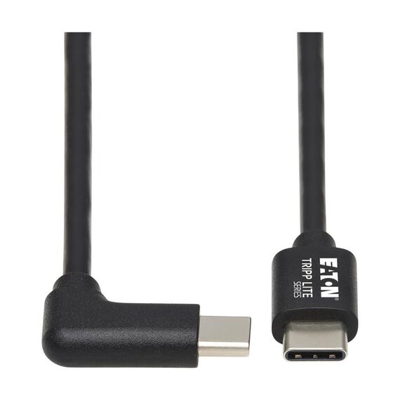 USB cable - 24 pin USB-C (M) right-angled to 24 p | U040-01M-C-RA
