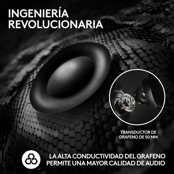 Logitech G Pro X 2 - Headset - full size - Bluetooth | 981-001275