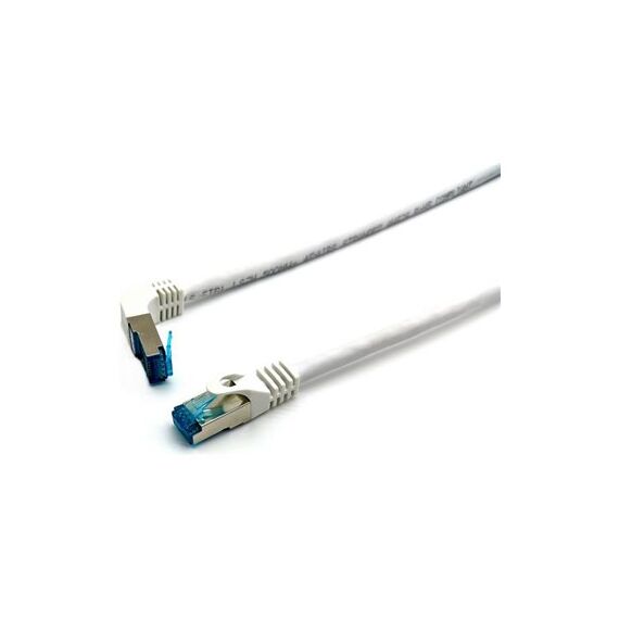 equip - Patch cable - RJ-45 (M) angled to RJ-45 (M) stra | 605802