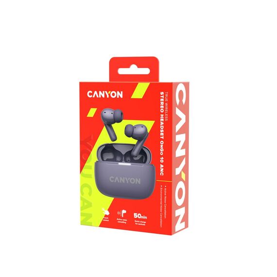 Canyon CNS-TWS10PL, True Wireless Stereo (TWS), 20 - 20000 Hz, Ca