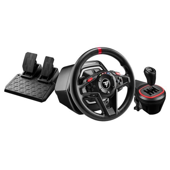 Thrustmaster T128 Shifter Pack, Steering wheel + Pedals | 4460267