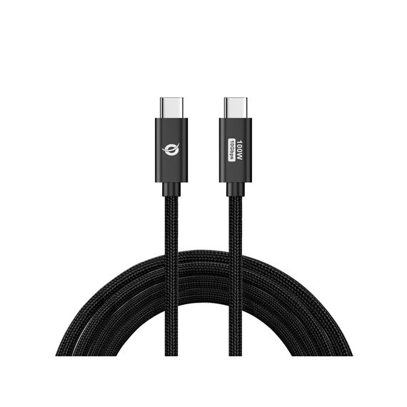 Conceptronic ETTA02B20 USB 3.2 Gen 2 C-C PD 3.0 100W Cable 2M, 20