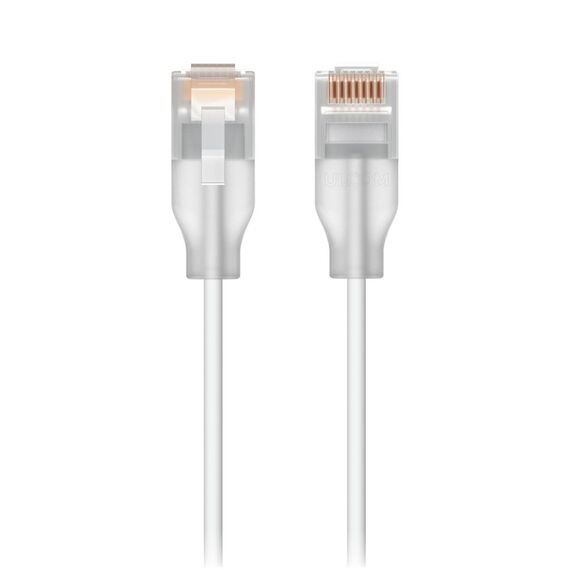 2 m - 2.5 mm - CAT 6 - Etherlighting t | UACC-CABLE-PATCH-EL-2M-W