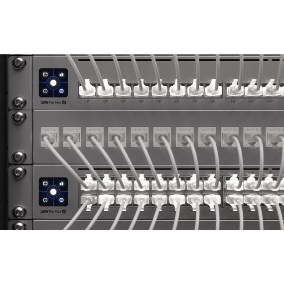 2 m - 2.5 mm - CAT 6 - Etherlighting t | UACC-CABLE-PATCH-EL-2M-W