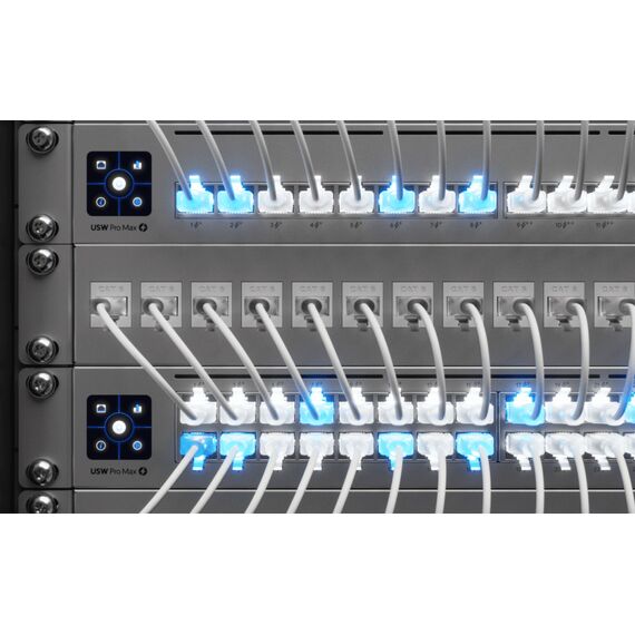 2 m - 2.5 mm - CAT 6 - Etherlighting t | UACC-CABLE-PATCH-EL-2M-W