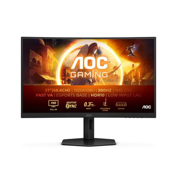 gaming - curved - 27" - 1920 x 1080 Full HD (1080p) @  | C27G4ZXU