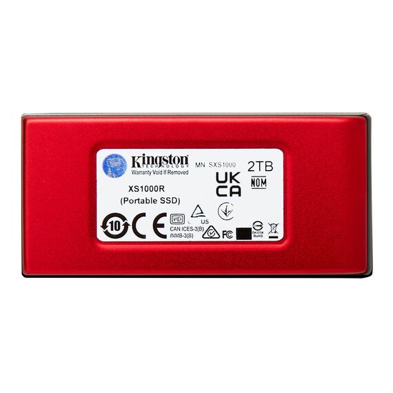 Kingston XS1000 - SSD - 2 TB - external (portabl | SXS1000R/2000G