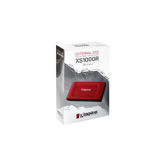 Kingston XS1000 - SSD - 2 TB - external (portabl | SXS1000R/2000G