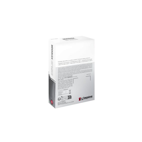Kingston XS1000 - SSD - 2 TB - external (portabl | SXS1000R/2000G