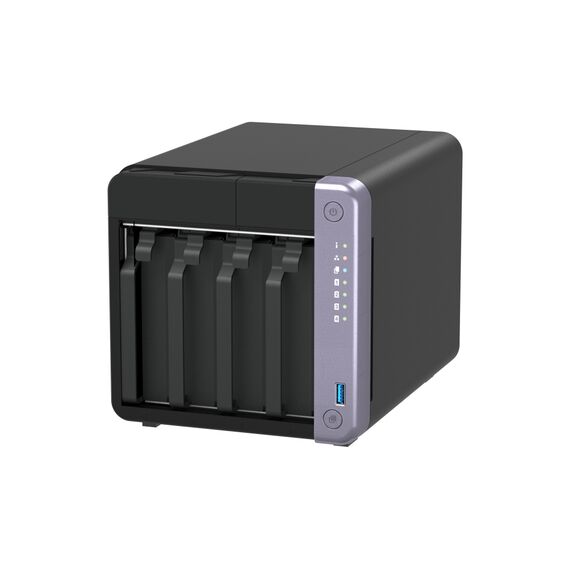 4x 3.5", Alpine AL524, 4-core, 2.0 GHz, 4 GB SODIMM  | TS-432X-4G