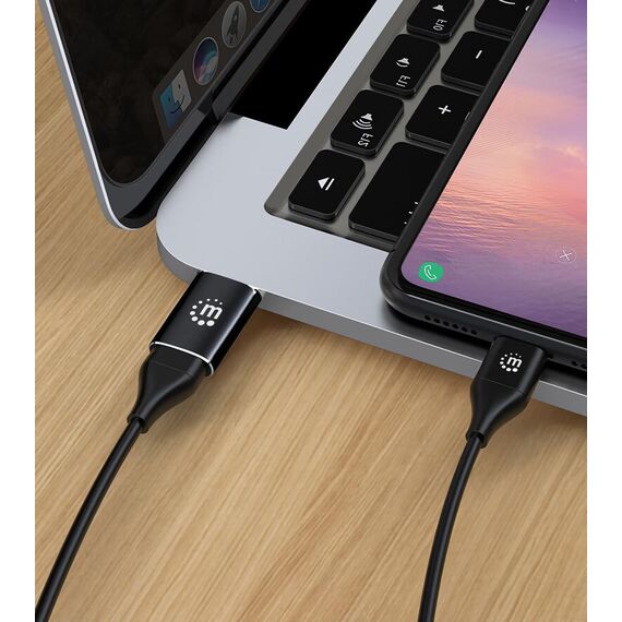 Manhattan USB-C to USB-A Adapter, Female to Male, 10 Gbp | 153980
