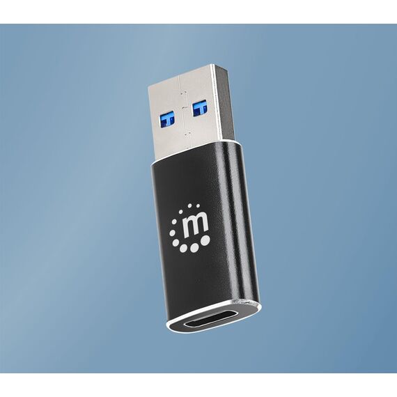 Manhattan USB-C to USB-A Adapter, Female to Male, 10 Gbp | 153980