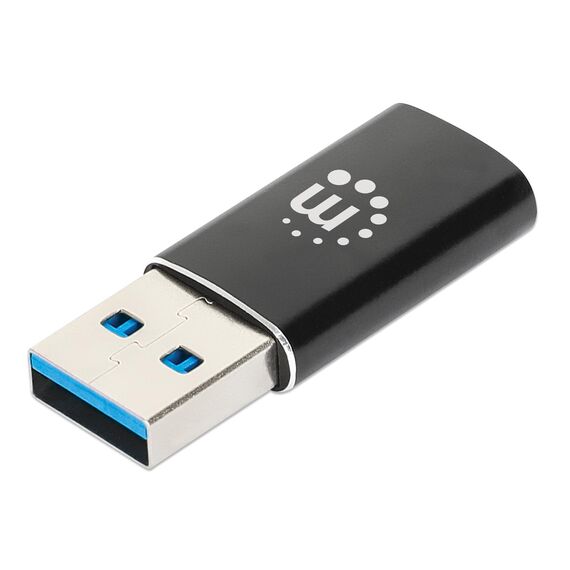 Manhattan USB-C to USB-A Adapter, Female to Male, 10 Gbp | 153980
