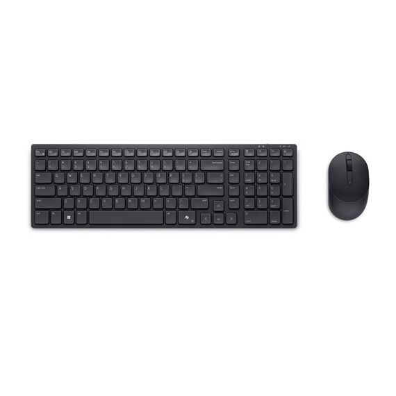 Keyboard and mouse set - wireless - 2.4 GHz, Blue | KM555-BLK-GER