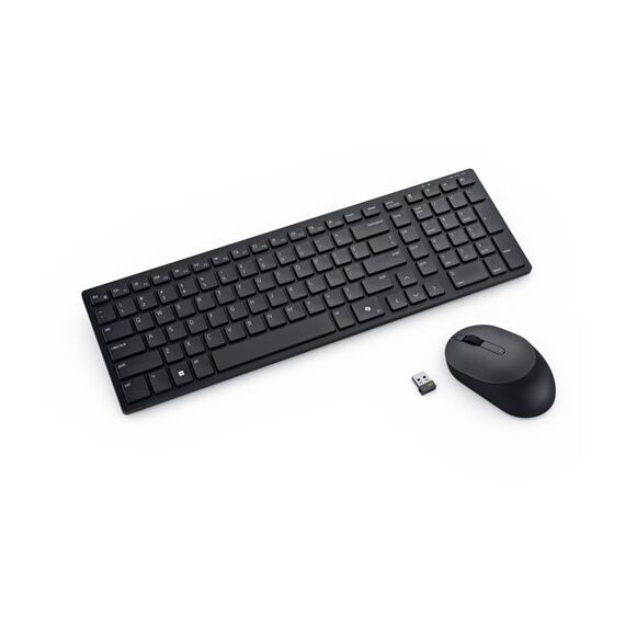 Keyboard and mouse set - wireless - 2.4 GHz, Blue | KM555-BLK-GER