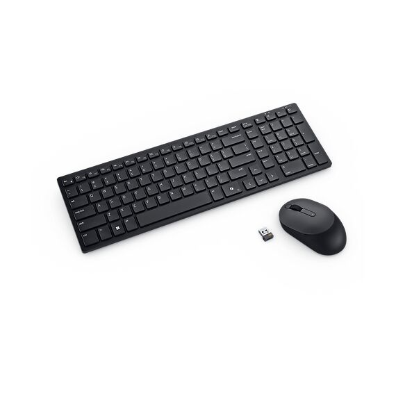 Keyboard and mouse set - wireless - 2.4 GHz, Blue | KM555-BLK-GER
