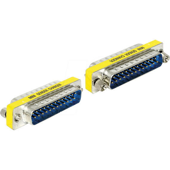 DeLOCK Adapter Sub-D - Serial / parallel gender changer - | 65482