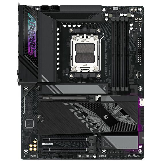 X870E A ELITE WIFI7 Motherboard - Supports AMD Ryzen 9000 CPUs, 1
