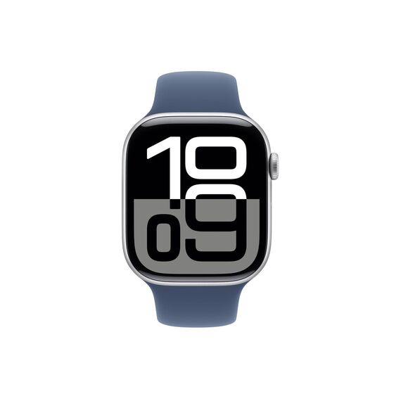 silver aluminium - smart watch with sport band - fluo | MWWL3QF/A
