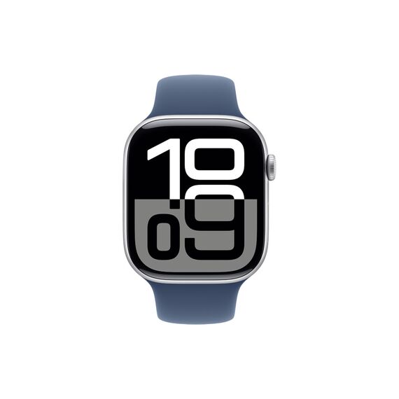 silver aluminium - smart watch with sport band - fluo | MWWL3QF/A