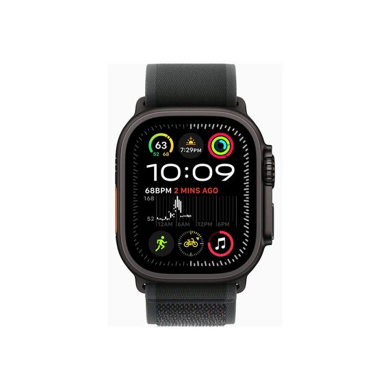 smart watch with Trail Loop - nylon weave - black - b | MX4U3FD/A