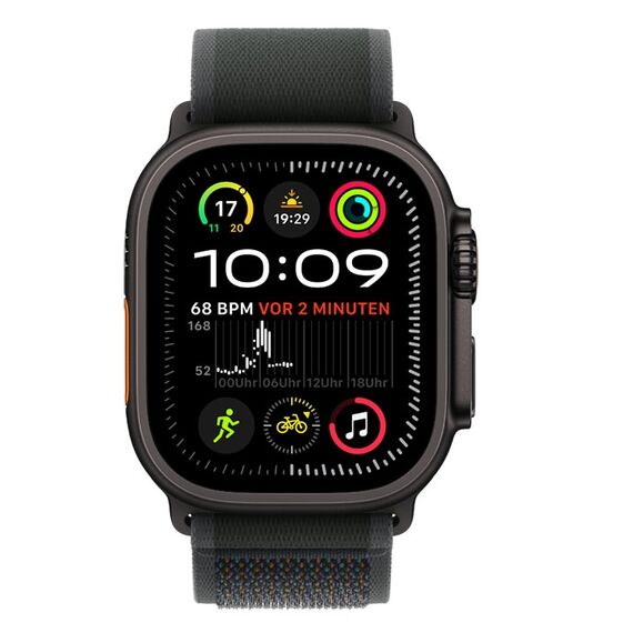 smart watch with Trail Loop - nylon weave - black - b | MX4U3FD/A
