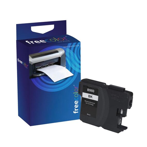 ink cartridge (alternative for Brother LC980BK) - for  | K20345F7