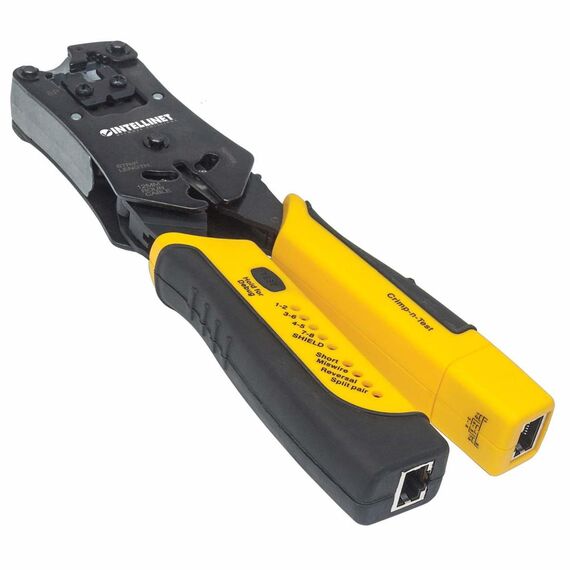 Intellinet Universal Modular Plug Crimping Tool and Cabl | 780124