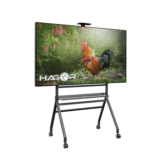HAGOR BrackIT Stand Scandio - Cart - for flat panel - blac | 8274