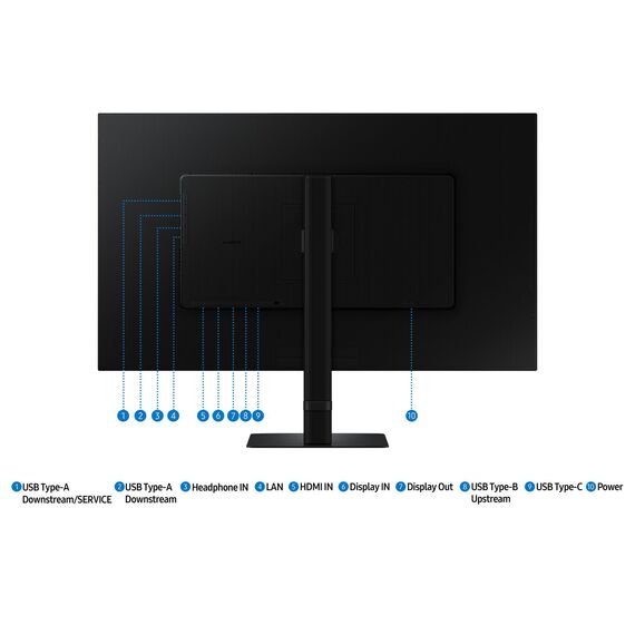 S60UD Series - LED monitor - USB - 32" - 2560 x  | LS32D600UAUXEN